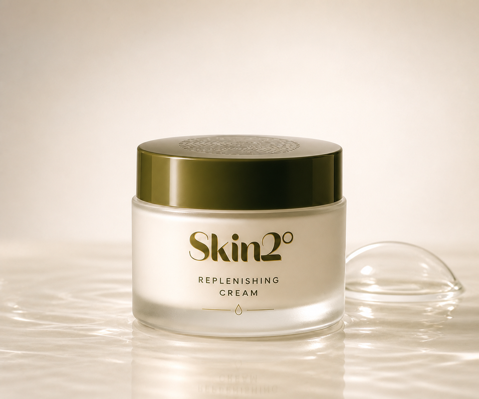 Replenishing Cream from Skin2 degree, shown in the standard colourway